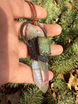 Prehnite Twin protection Talisman