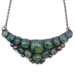 Green With Envy Heart Space Necklace.