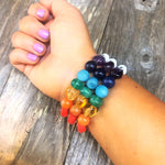 Chunky Chakra Festival Bracelet