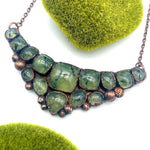 Green With Envy Heart Space Necklace.